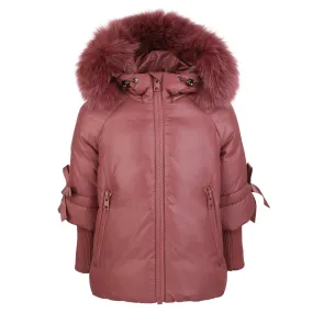 Pramie Medium Girls Rose Coat