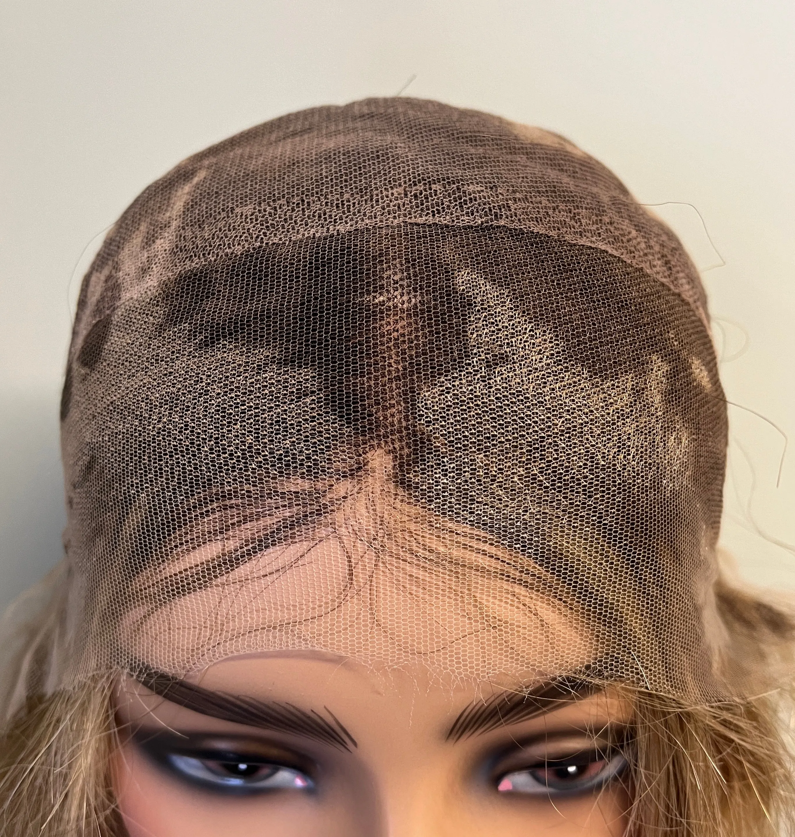 Preloved, Be Unique Wigs by Charlotte, Custom-made wig | Human hair | Blonde | Small cap | 22" length