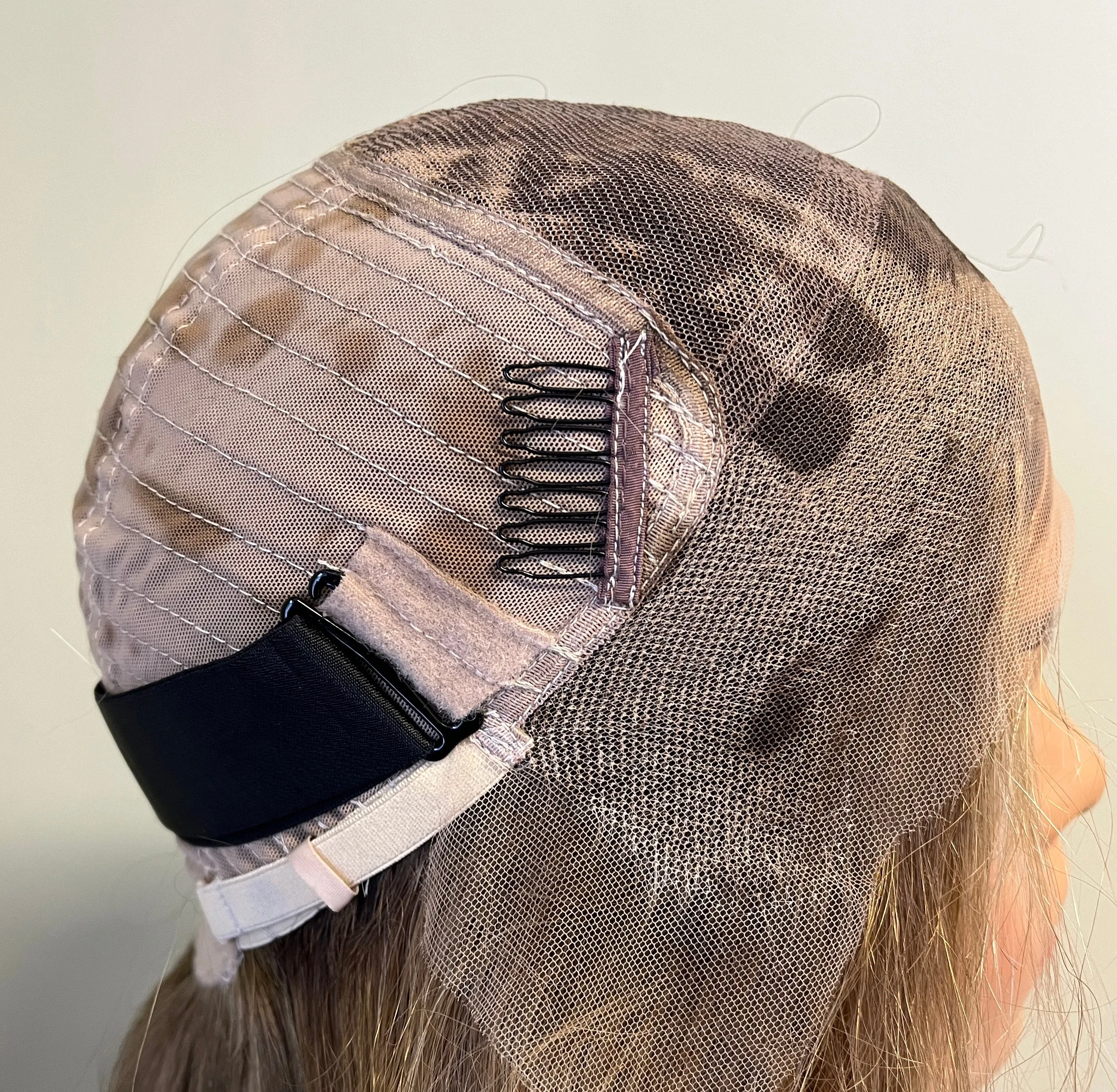 Preloved, Be Unique Wigs by Charlotte, Custom-made wig | Human hair | Blonde | Small cap | 22" length