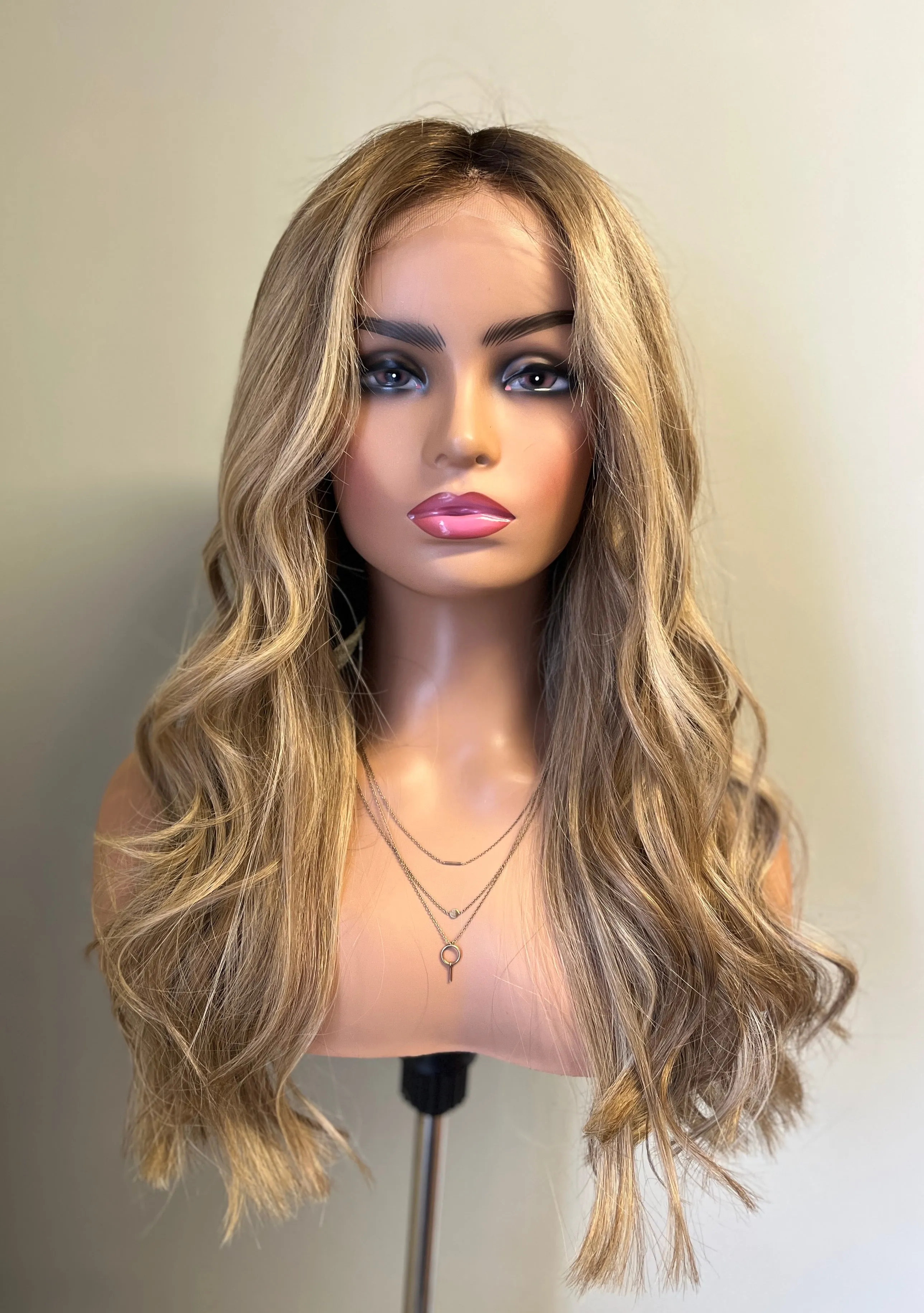 Preloved, Be Unique Wigs by Charlotte, Custom-made wig | Human hair | Blonde | Small cap | 22" length