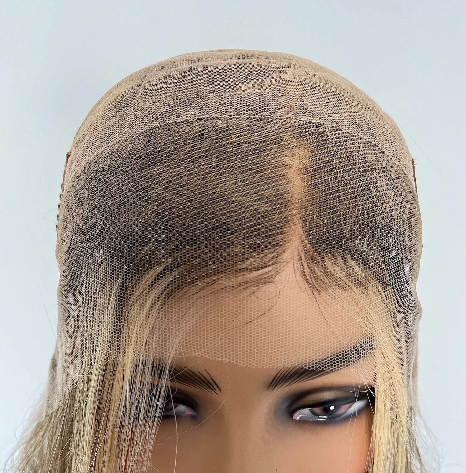 Preloved, Be Unique Wigs by Charlotte, Custom made wig | Human hair | Dark blonde | Medium cap | 19" length
