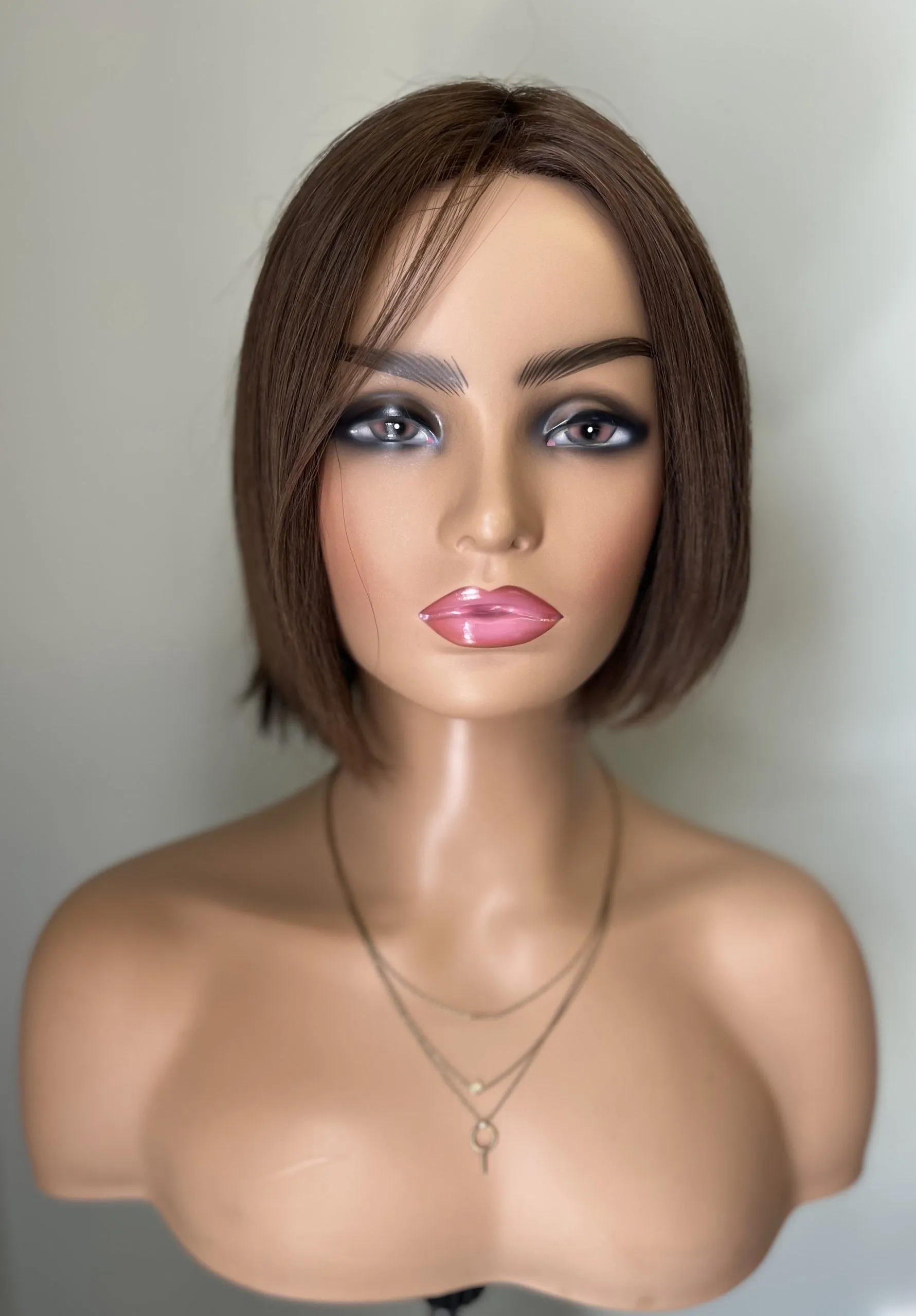 Preloved, Ellen Wille, Young Mono Wig | Synthetic fibre | Chocolate Mix | Average cap | 9" length