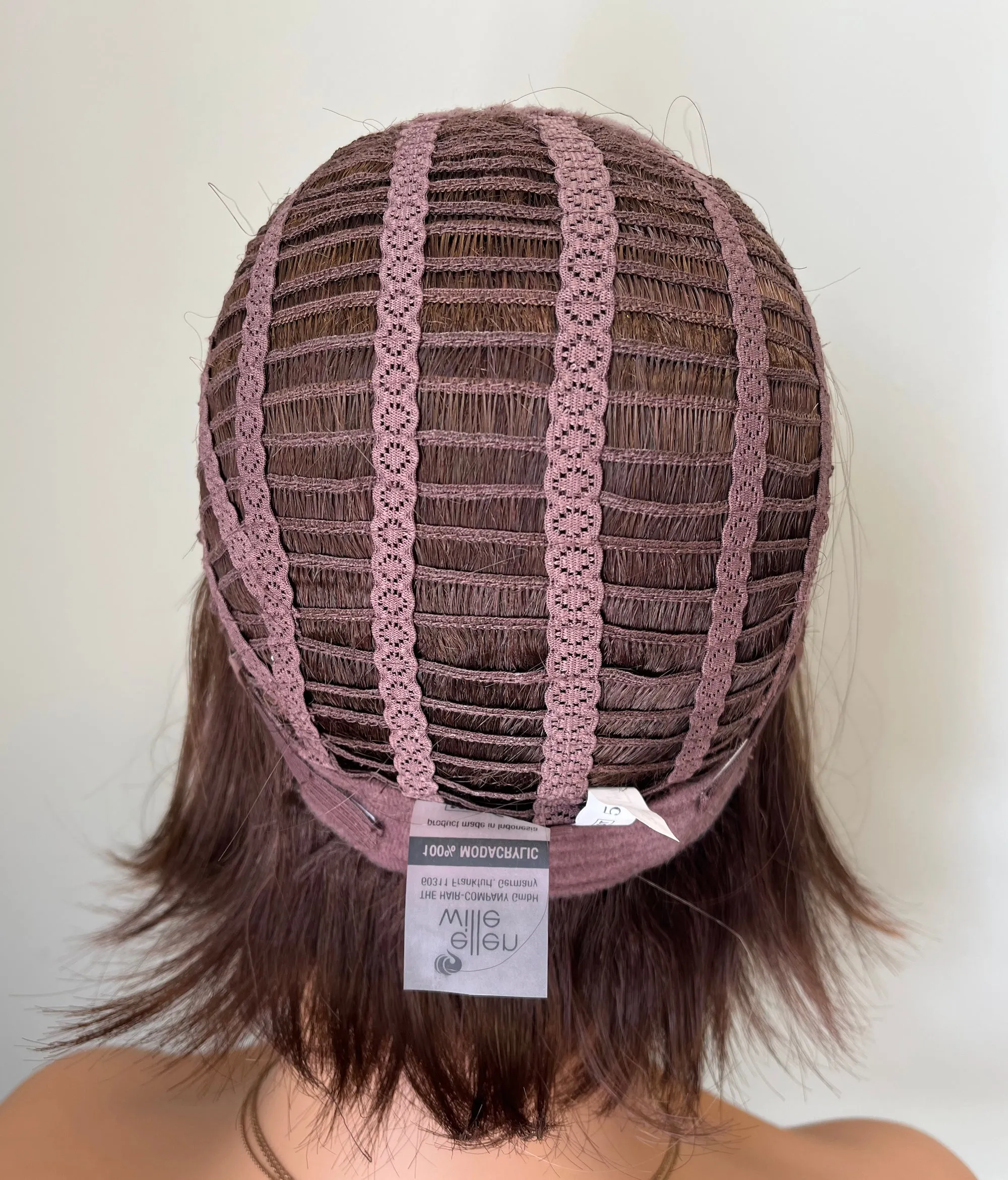 Preloved, Ellen Wille, Young Mono Wig | Synthetic fibre | Chocolate Mix | Average cap | 9" length