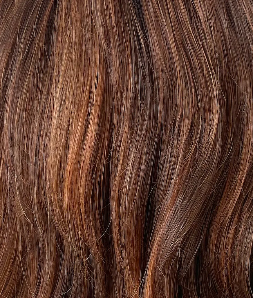 Preloved, Gabor, Debutante wig | Synthetic fibre | GL30-32 Dark copper | Average cap | 14" length