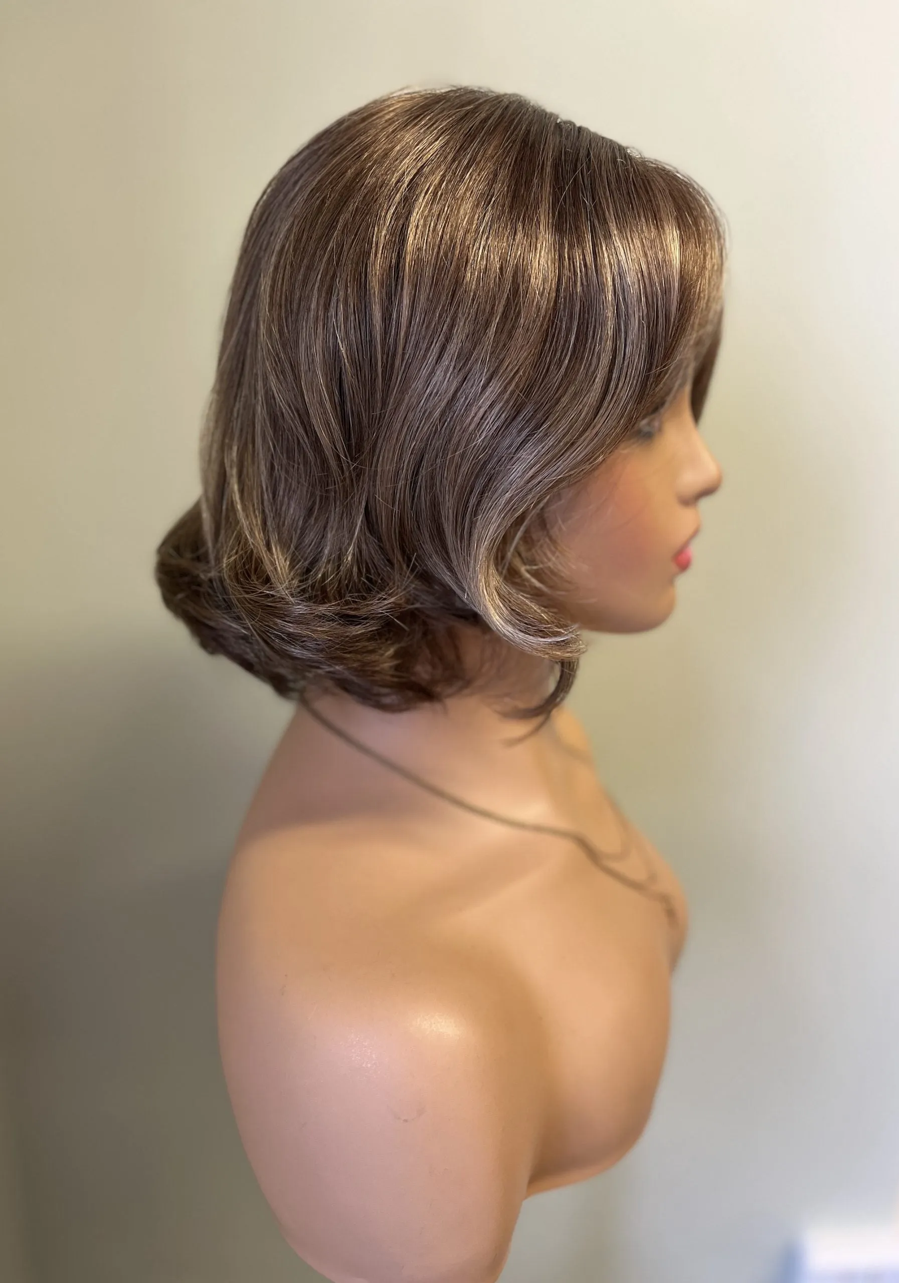 Preloved, Natural Image, Impact wig | Synthetic fibre | Nutmeg Mist | Petite cap | 12″ length