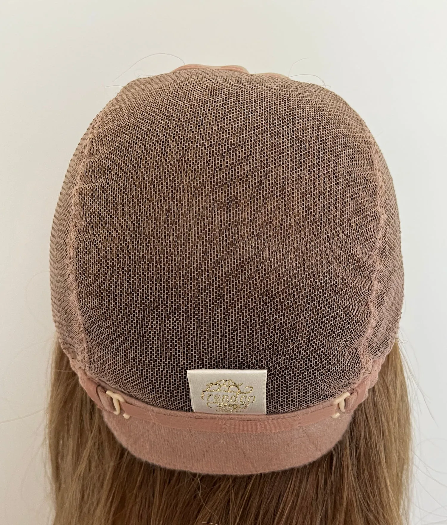 Preloved, Trendco, Amber wig | Human hair | 8 Light Brown | Average cap | 16" length