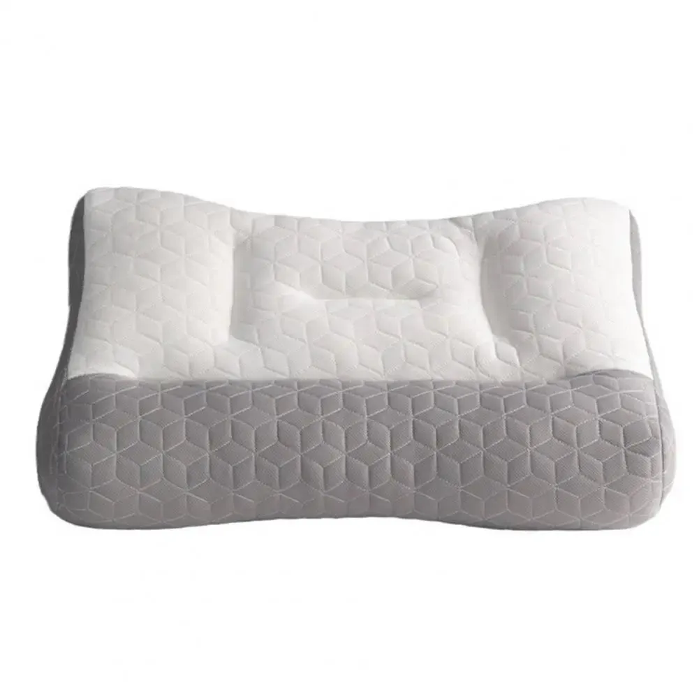 Premium Slow Rebound Breathable Cotton Neck Pillow for Pain Relief – Ergonomic Cervical Support for Optimal Sleep Comfort