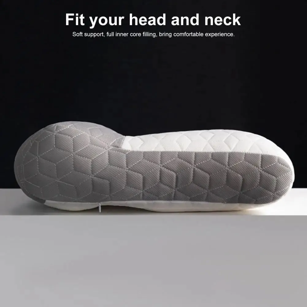 Premium Slow Rebound Breathable Cotton Neck Pillow for Pain Relief – Ergonomic Cervical Support for Optimal Sleep Comfort