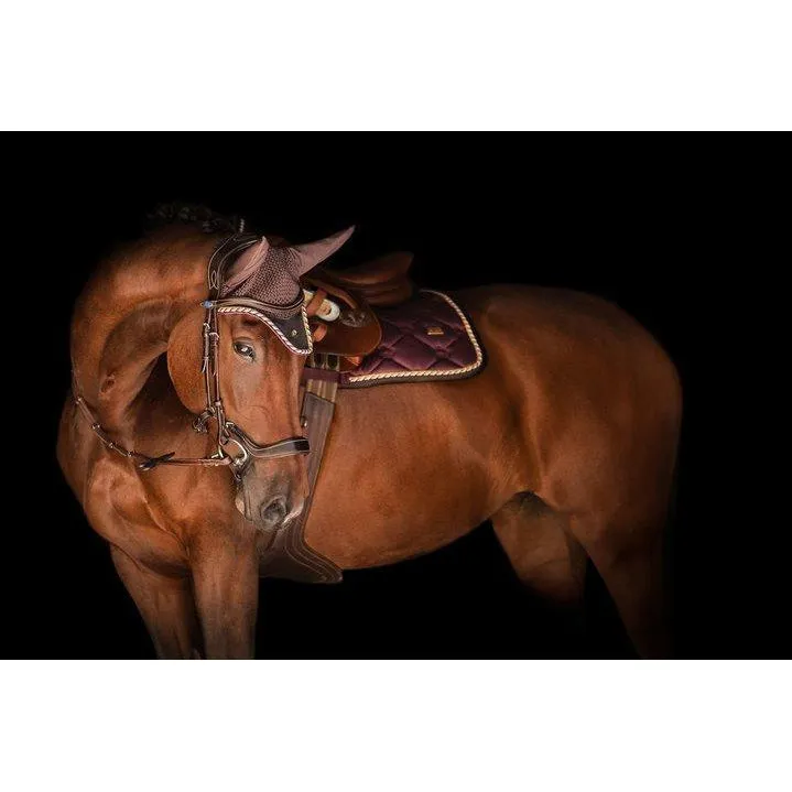 PS of Sweden Ear Bonnet Monogram - Wine