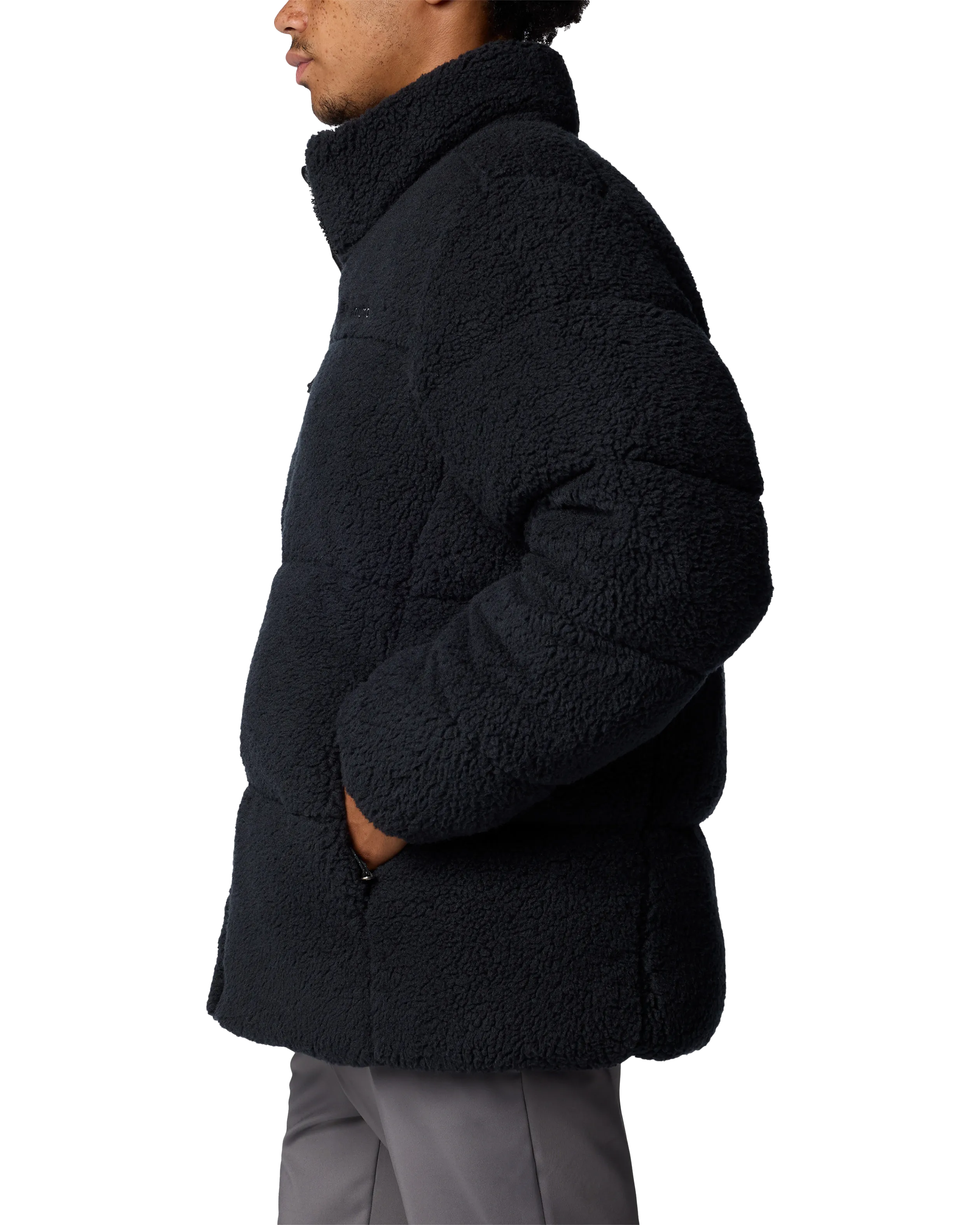 Puffect II Sherpa Fleece Jacket in Black