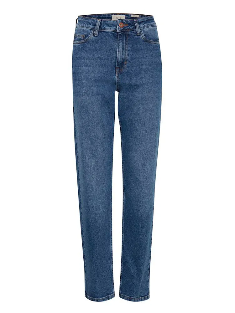 Pulz PZLIVA Jeans Regular Leg Medium Blue