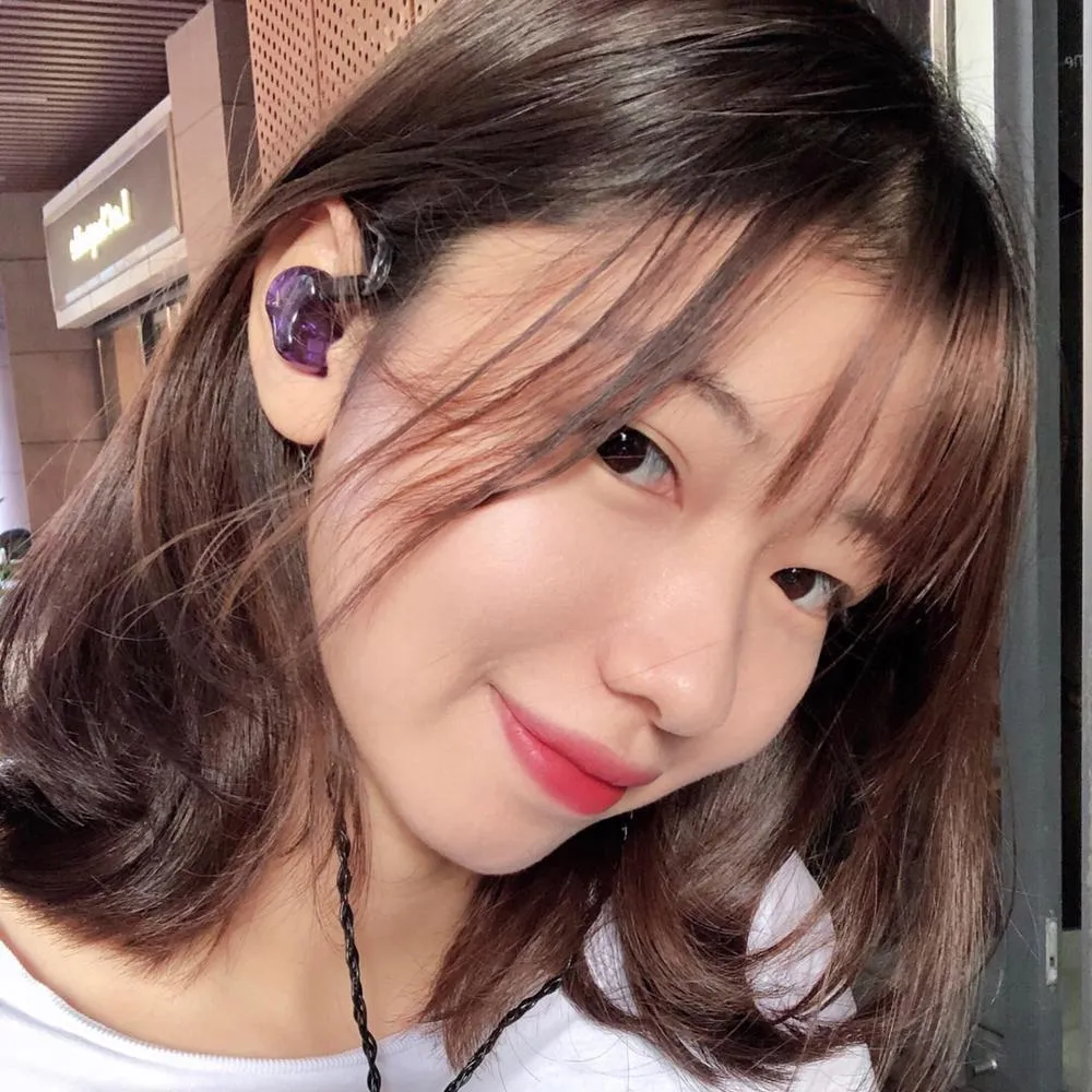 QoA PINK LADY 2BA 1DD Hybrid 3 Driver In Ear Monitor HIFI Earphone
