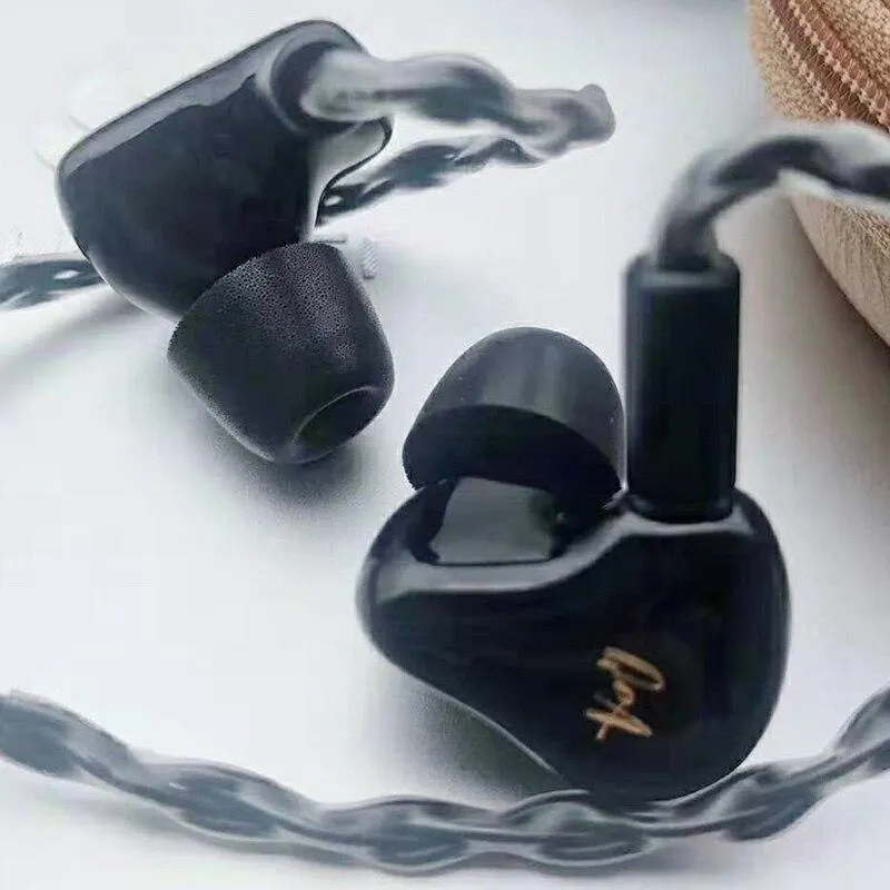 QoA PINK LADY 2BA 1DD Hybrid 3 Driver In Ear Monitor HIFI Earphone