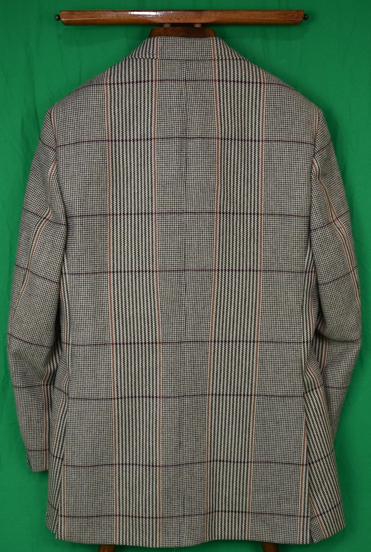 "Chipp Russell Plaid Tweed Sport Coat" Sz 38R