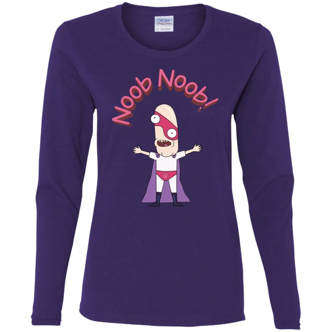 Rick And Morty Noob Noob Women Long Sleeve Shirt