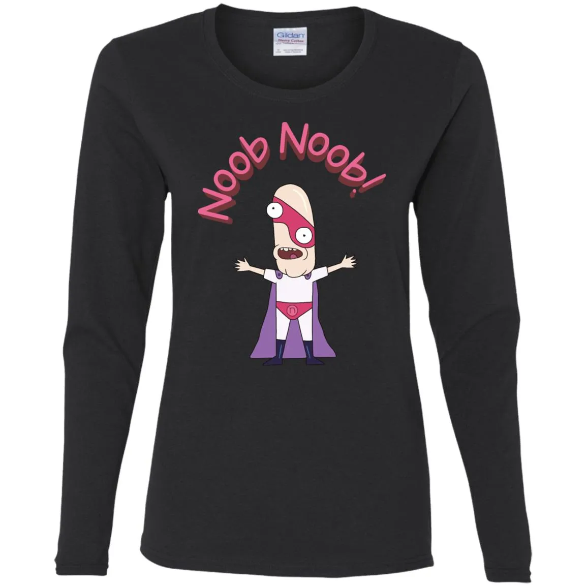 Rick And Morty Noob Noob Women Long Sleeve Shirt