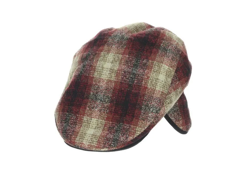 Scala Hawk Wool Blend Ivy Cap With Fleece Lined Ear Flap