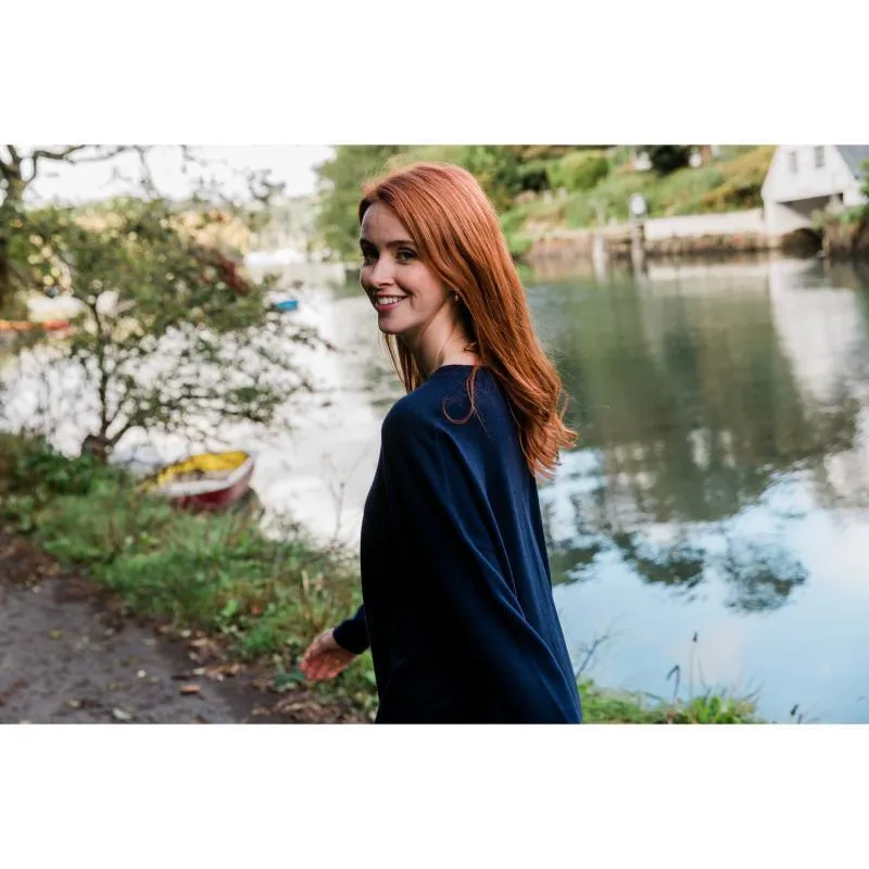 Schoffel Devon Merino Ladies Jumper - Navy