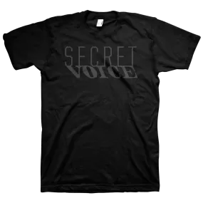 Secret Voice "Logo" Black T-Shirt