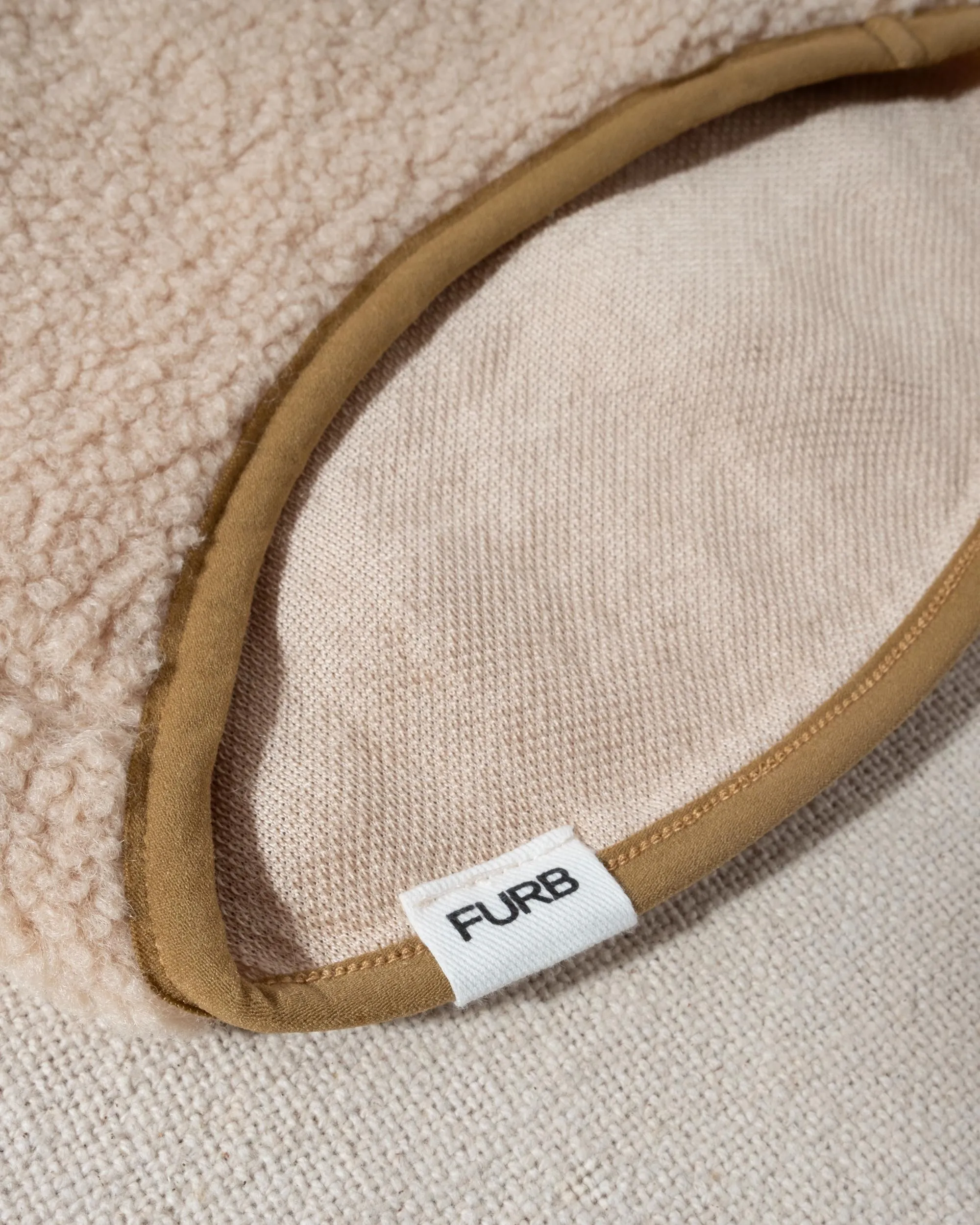 Shiba Tan   Ivory Sherpa Dog Pullover