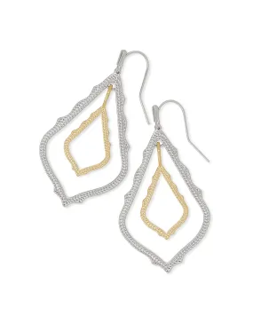 Simon Drop Earrings In Mixed Metal