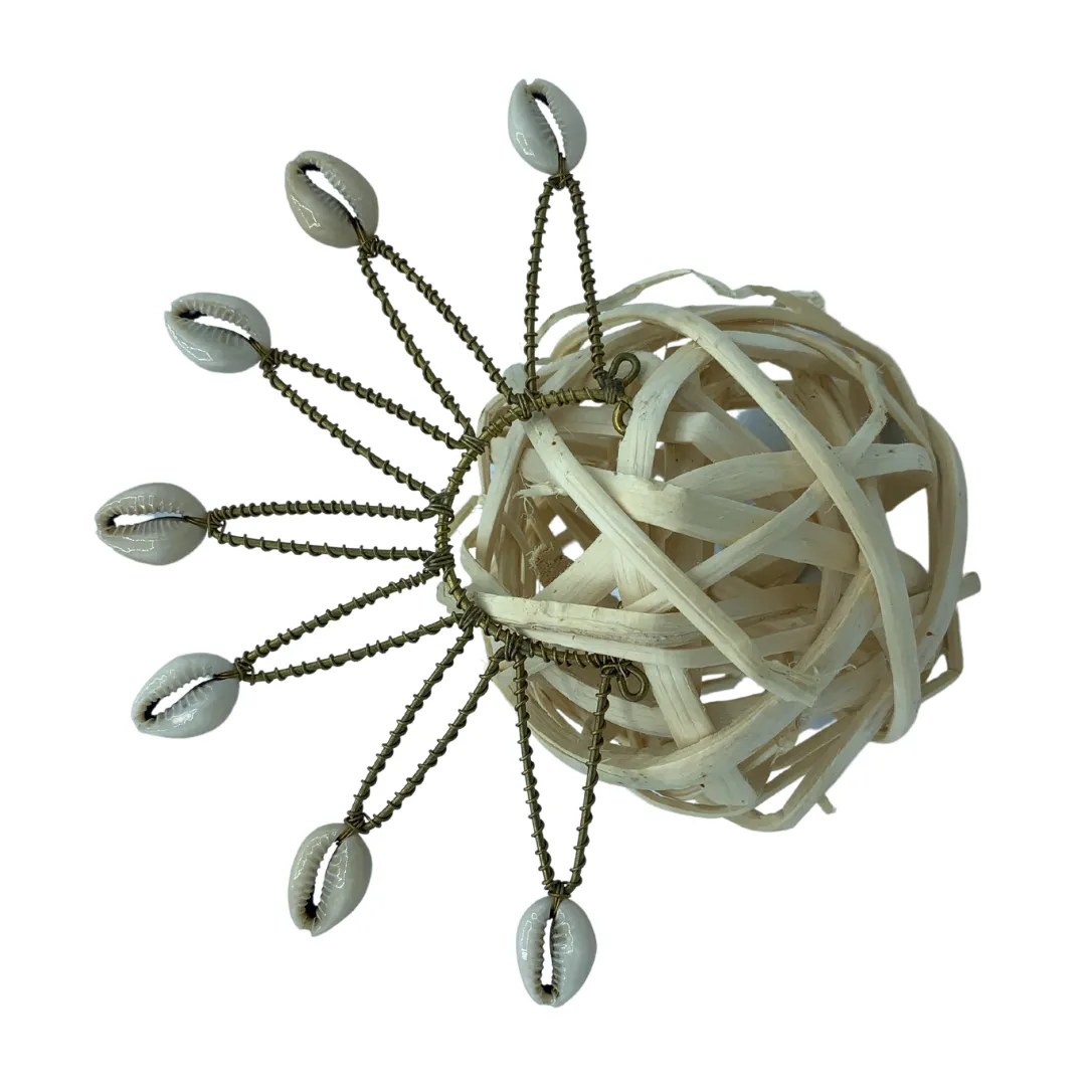 Star Burst Cowrie Ear Cuff