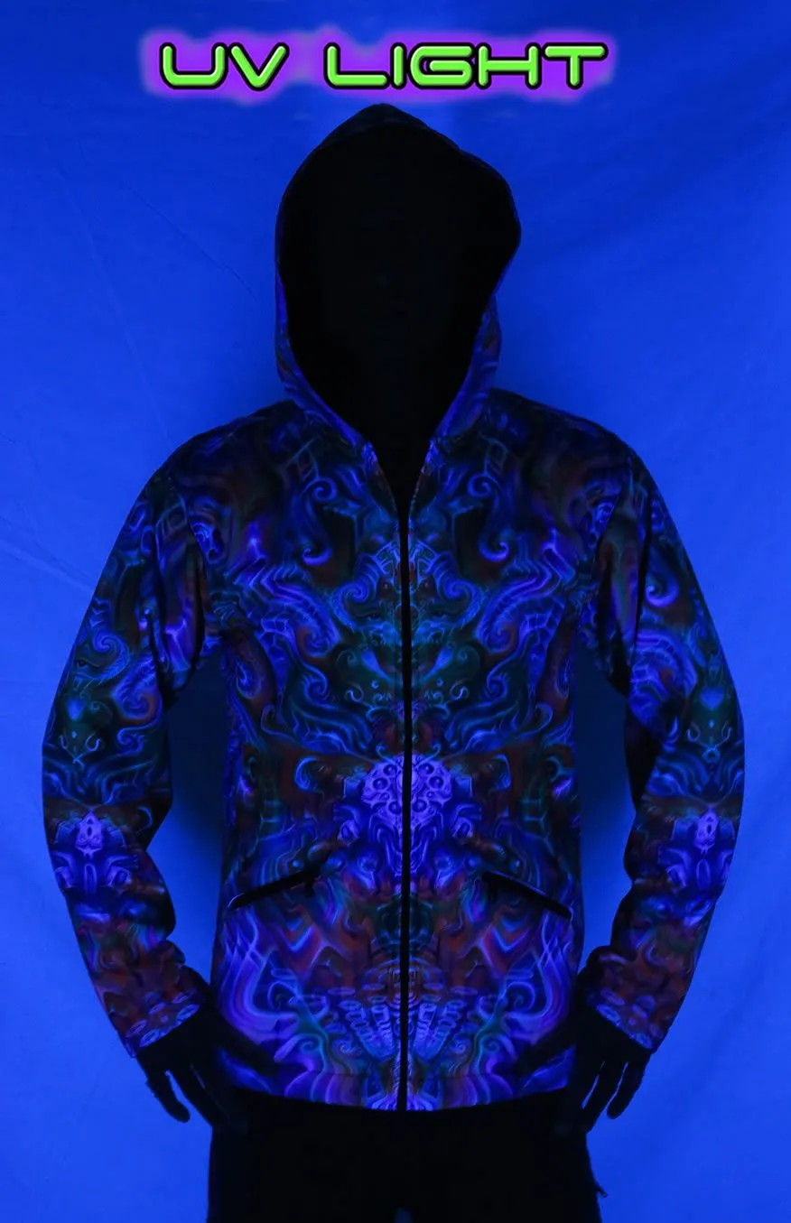 Sublime Hooded  Jacket : Holographic Altar