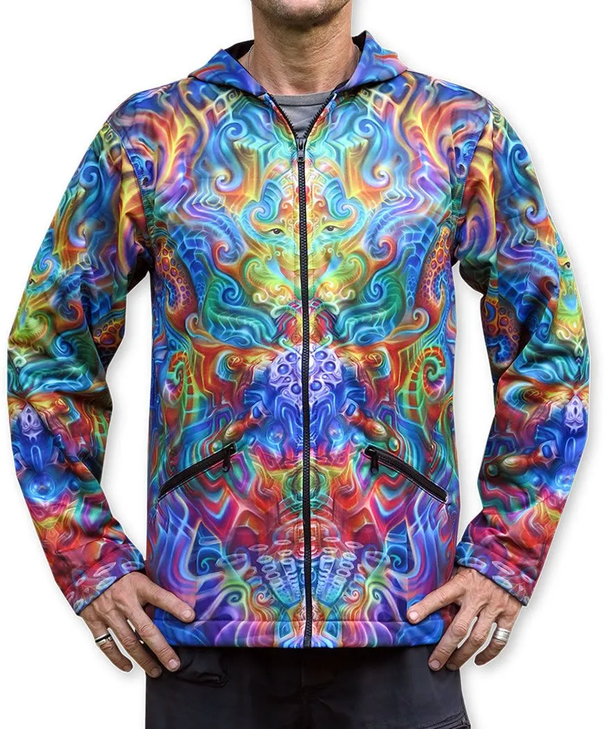 Sublime Hooded  Jacket : Holographic Altar