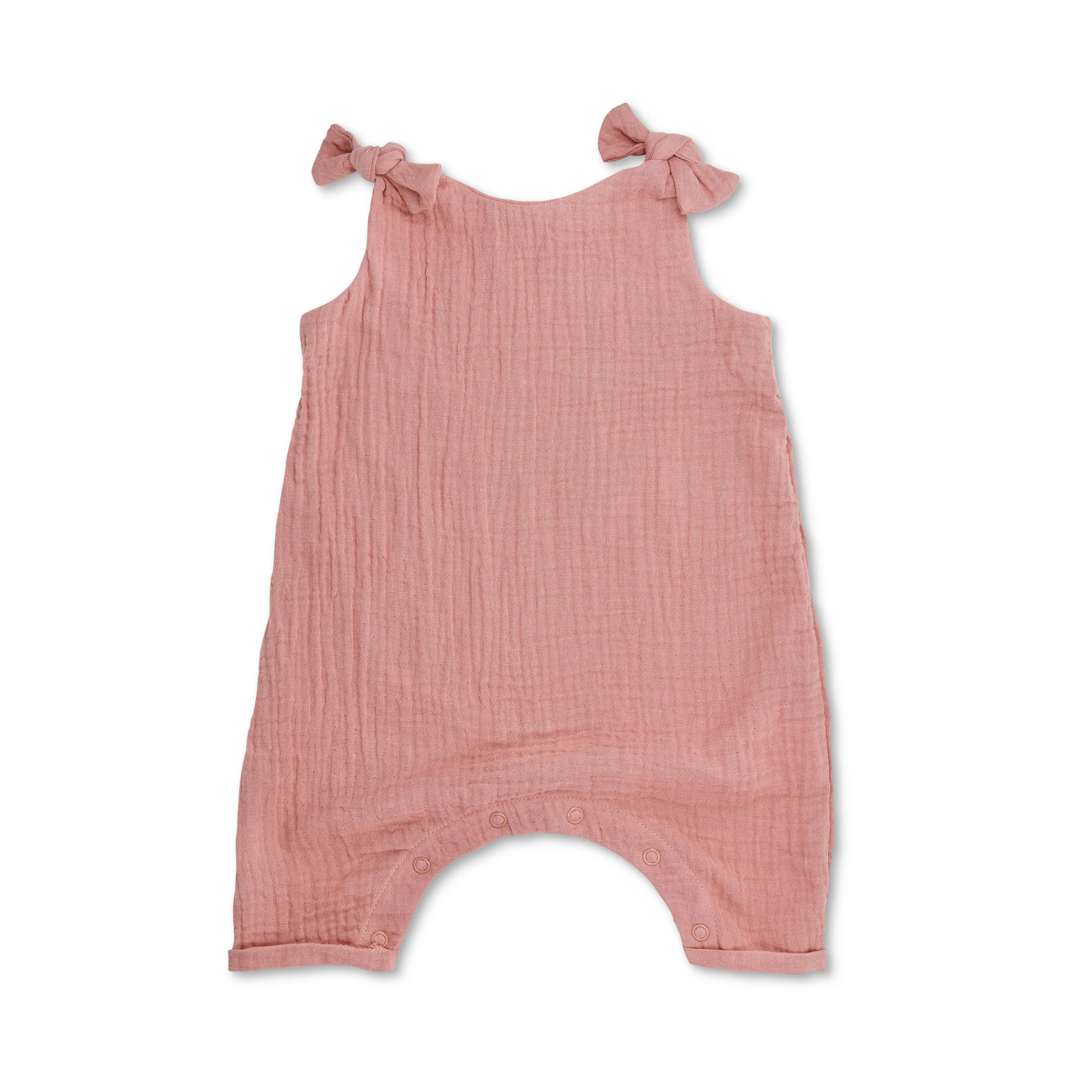Terra Cotta Muslin Overall