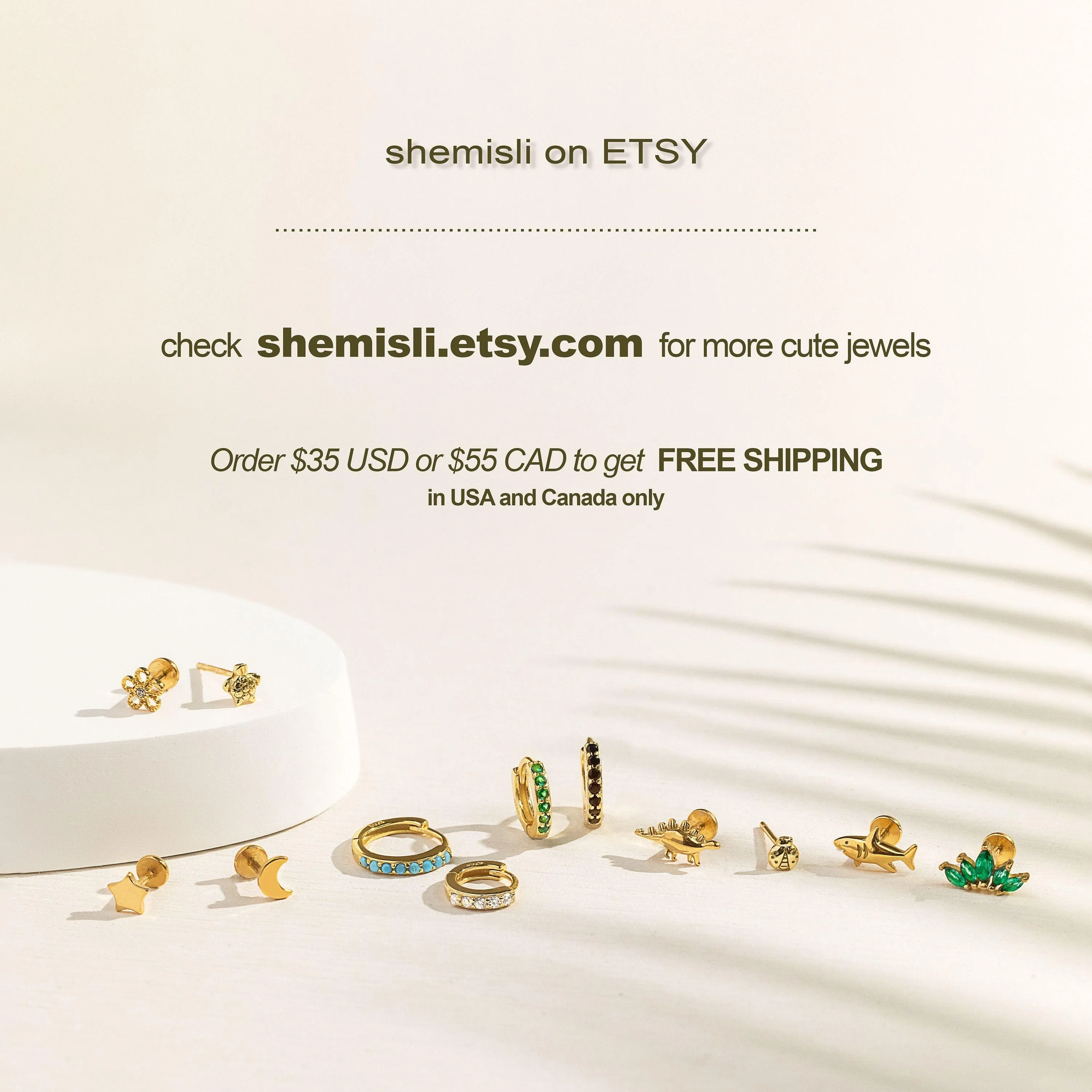 Textured Thick Ear Cuff, Curved Design, Earring No Piercing is Needed, Gold, Silver SHEMISLI SF013