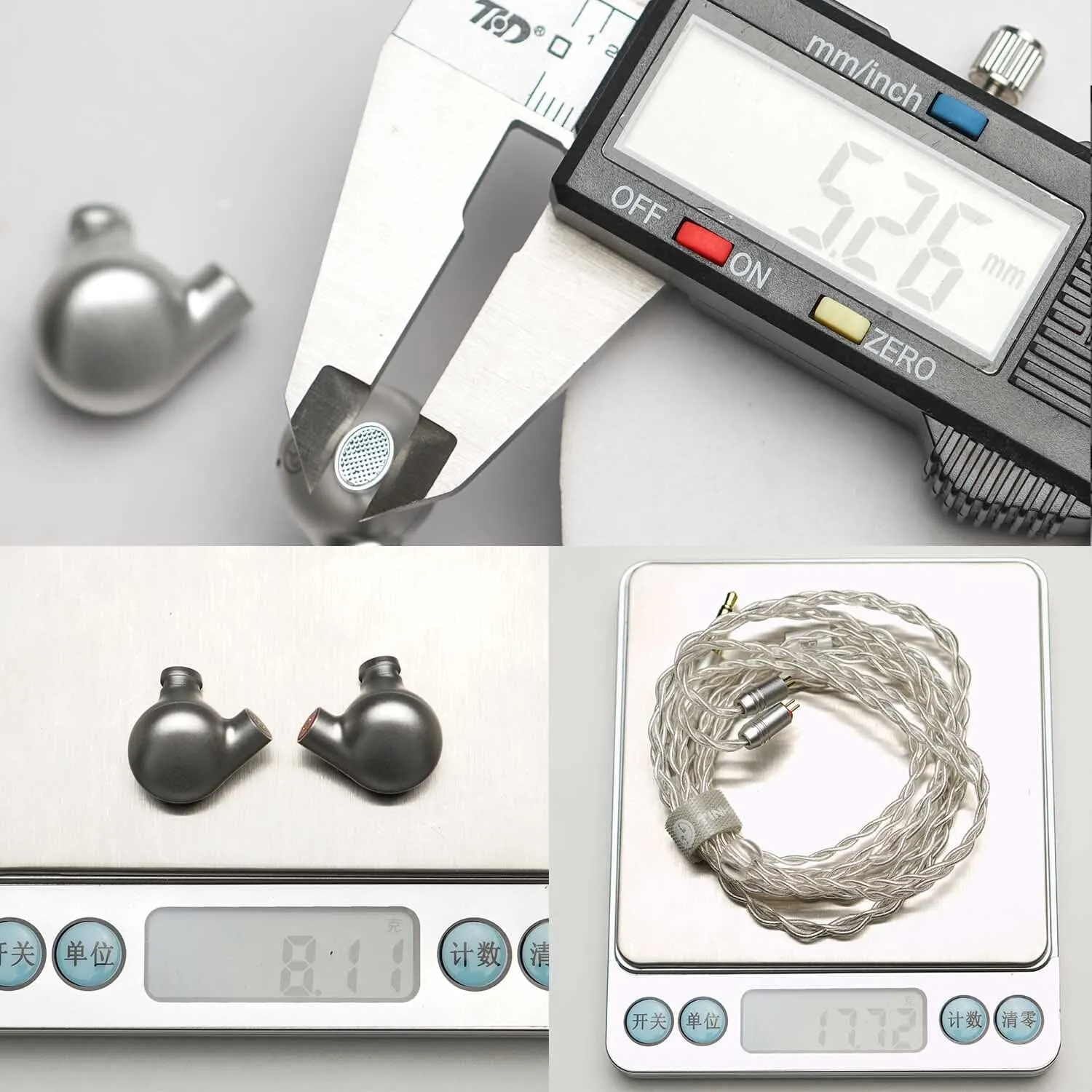 TinHiFi C5 10*10 Square Plate Diaphragm Customized BA Driver Earphone In-Ear Monitor