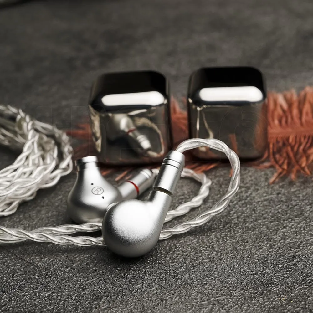 TinHiFi C5 10*10 Square Plate Diaphragm Customized BA Driver Earphone In-Ear Monitor