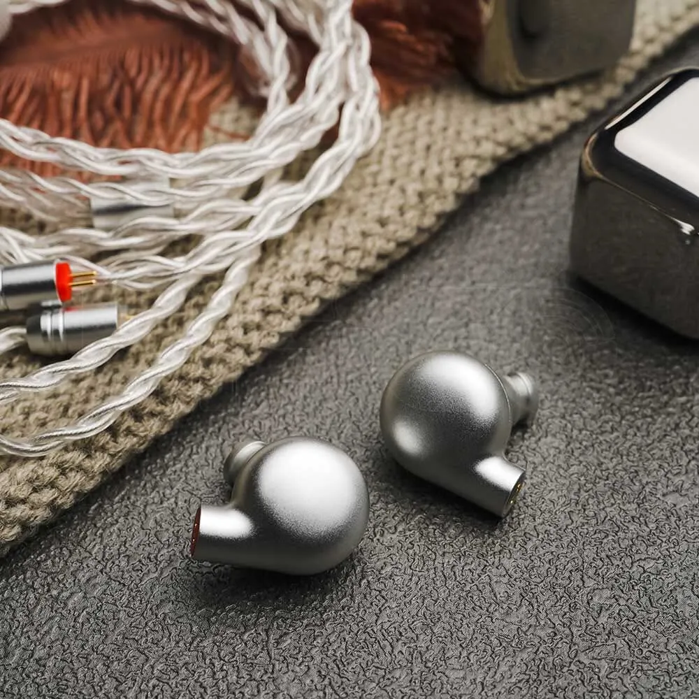 TinHiFi C5 10*10 Square Plate Diaphragm Customized BA Driver Earphone In-Ear Monitor
