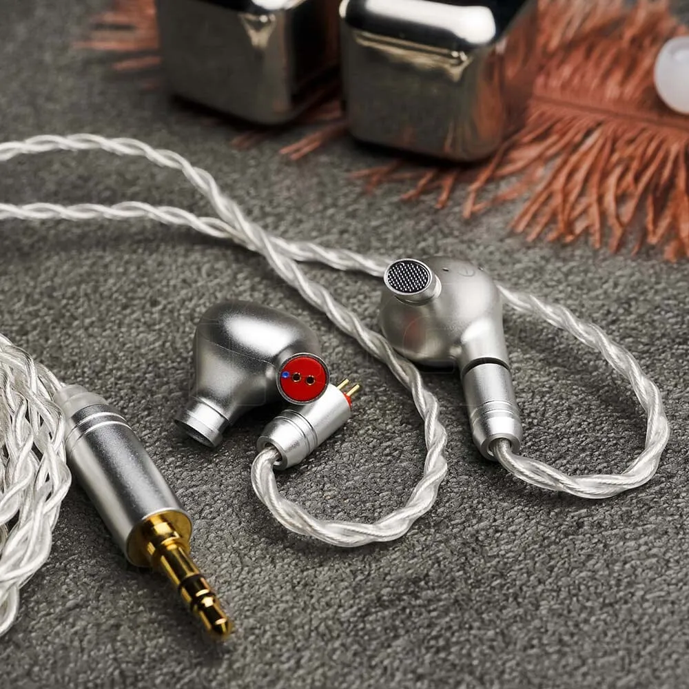 TinHiFi C5 10*10 Square Plate Diaphragm Customized BA Driver Earphone In-Ear Monitor