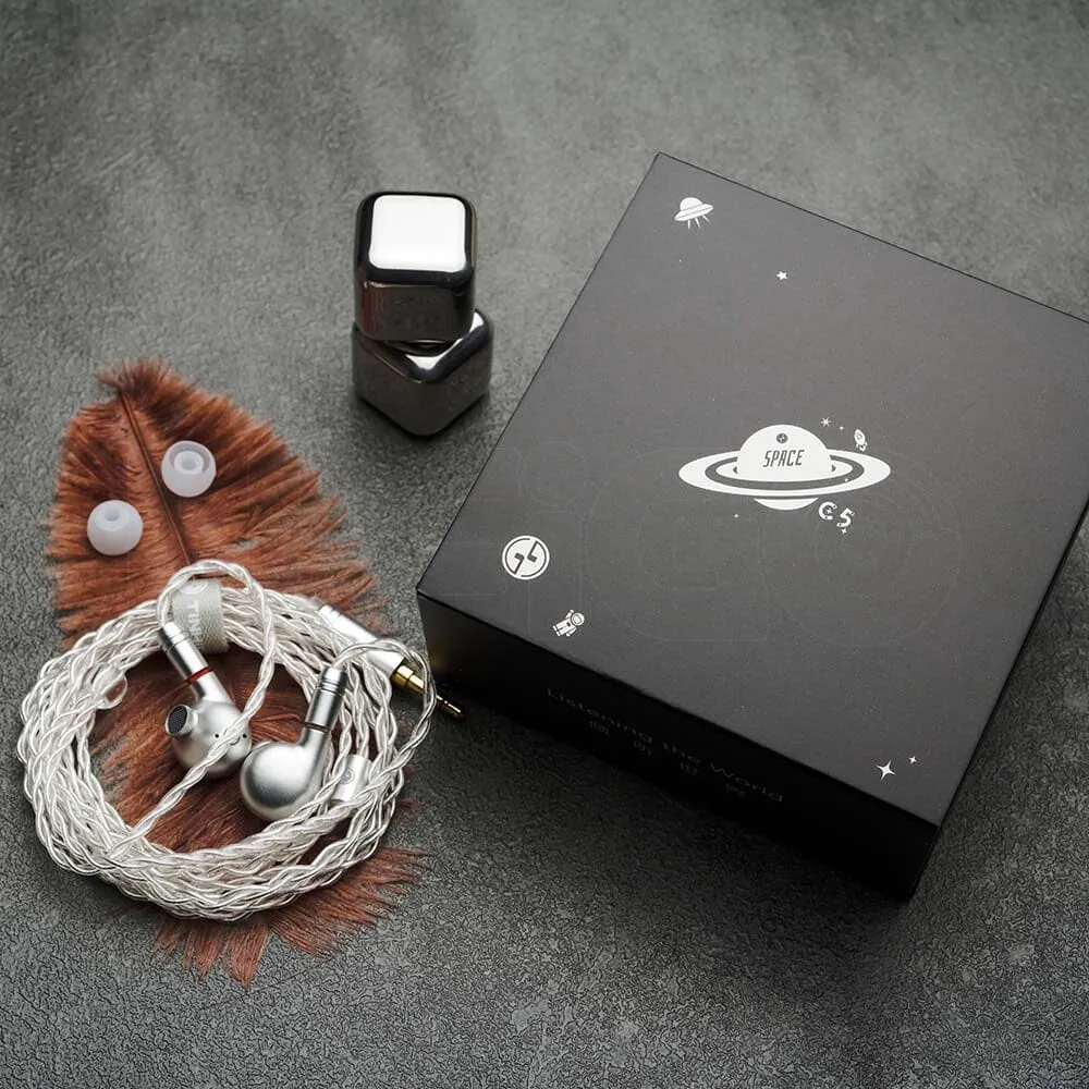 TinHiFi C5 10*10 Square Plate Diaphragm Customized BA Driver Earphone In-Ear Monitor