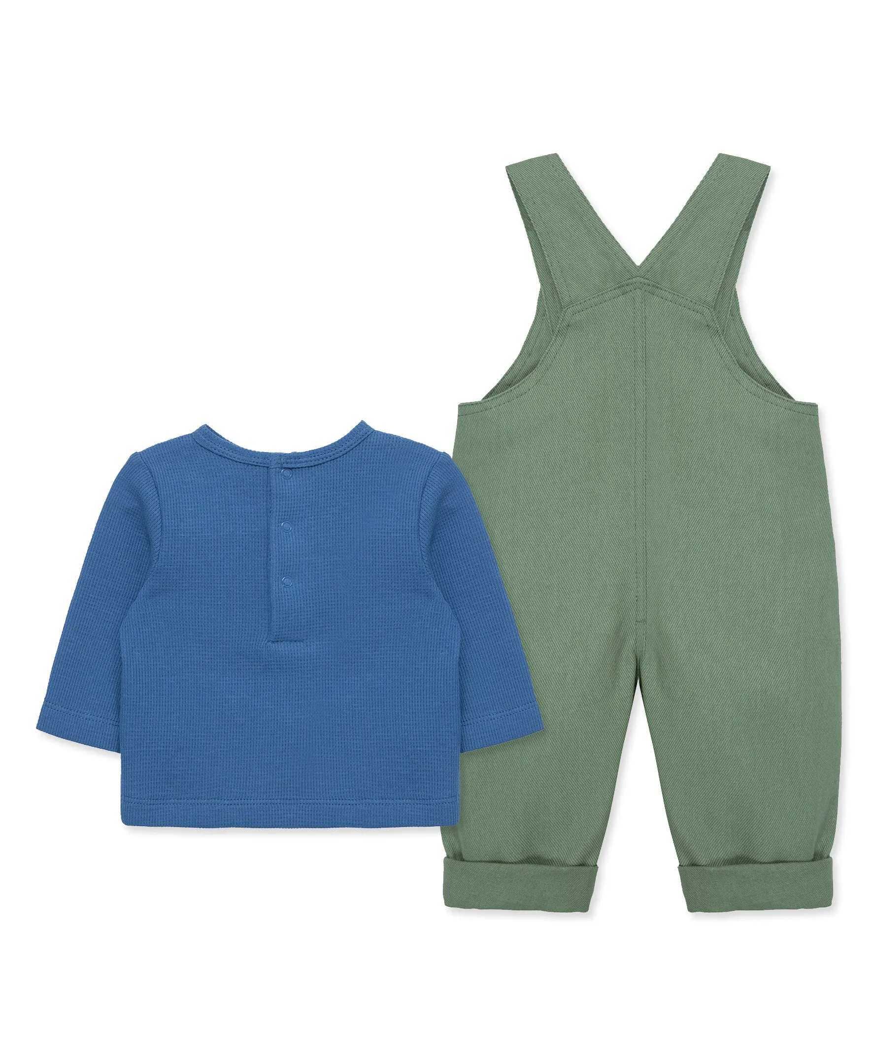 Tractors Woven Overall Set (3M-12M)