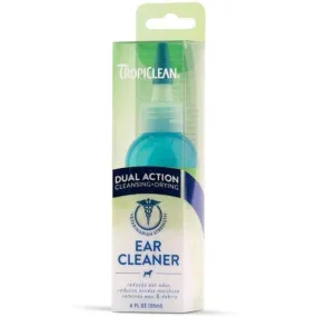 Tropiclean Dual Action Ear Cleaner For Pets 4oz