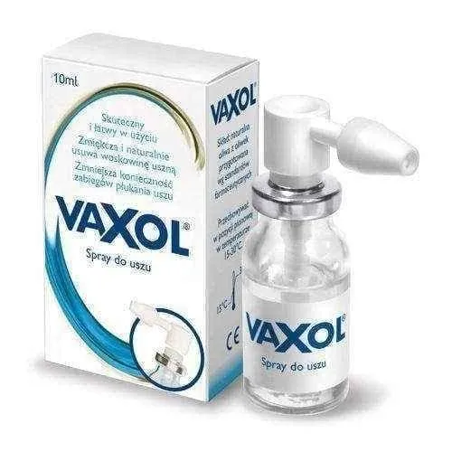 VAXOL Spray to remove ear wax 10ml, ear wax removal