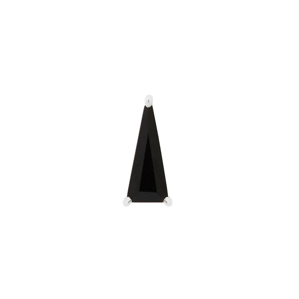 Vela - Black Spinel - Threadless End