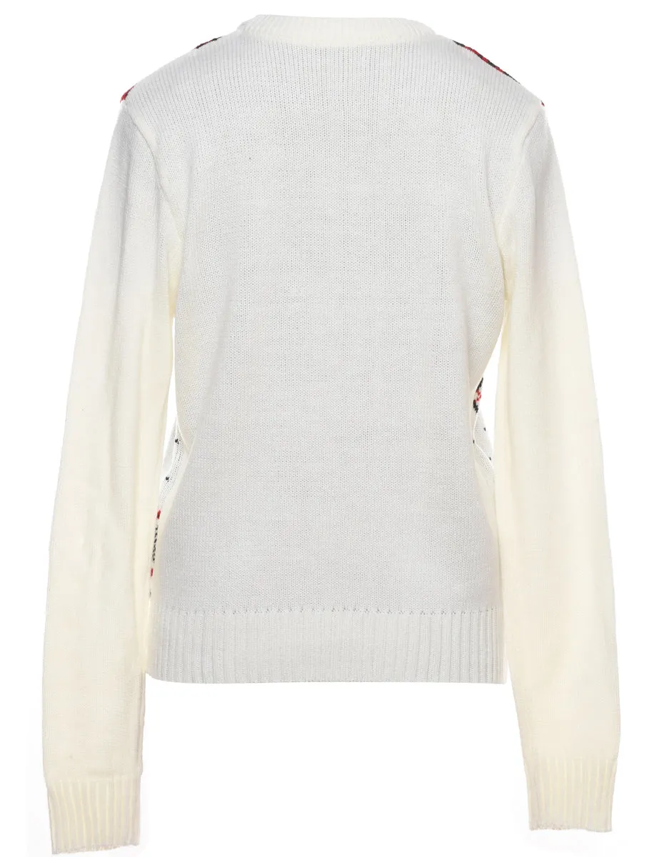 White Jumper - M