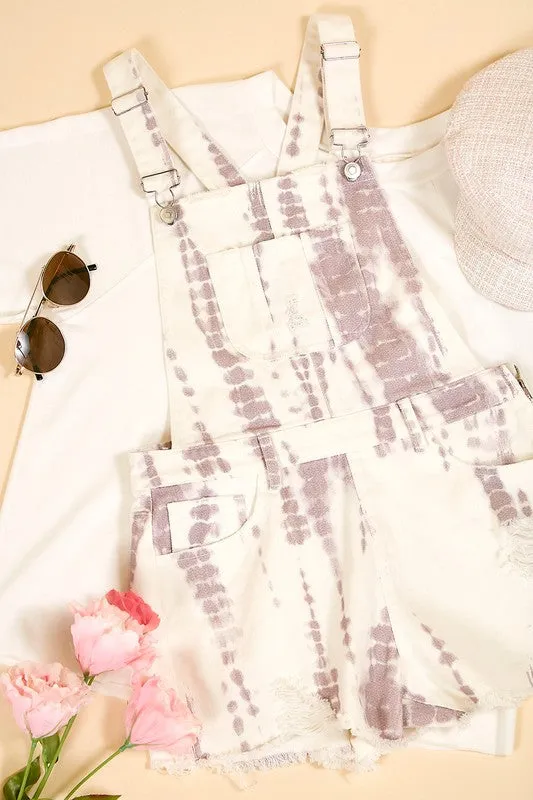 Wild Ride Tie Dye Overalls