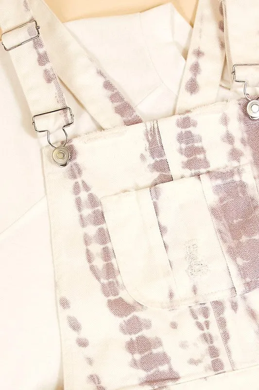 Wild Ride Tie Dye Overalls
