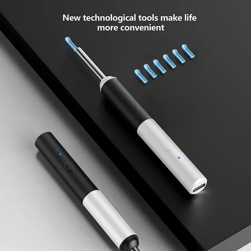 Wireless Otoscope 3.5mm Ultra-Thin WiFi Ear Scope Camera with Earwax