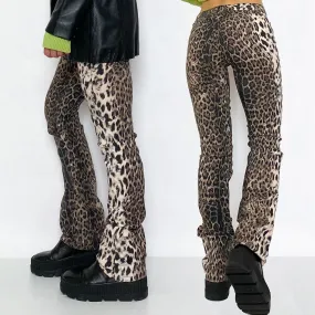 Y2K Bongo Leopard Pants