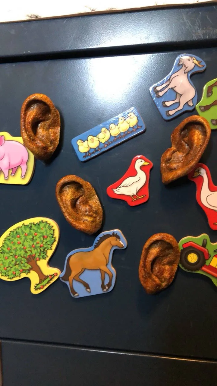 Zombie Ear Magnet